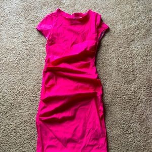 Sara Campbell Pink Dress